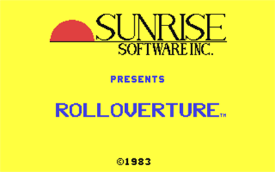 Rolloverture - Screenshot - Game Title Image