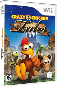 Crazy Chicken Tales - Box - 3D Image