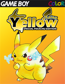 Pokémon Yellow Version: Special Pikachu Edition - Fanart - Box - Front Image