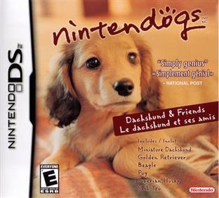 Nintendogs: Dachshund & Friends - Box - Front Image