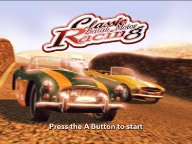 Classic British Motor Racing - Screenshot - Game Title Image