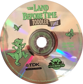 The Land Before Time: Toddler Time - Disc Image