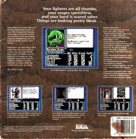The Bard's Tale III: Thief of Fate - Box - Back Image