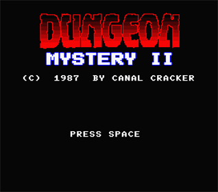 Dungeon Mystery II - Screenshot - Game Title Image