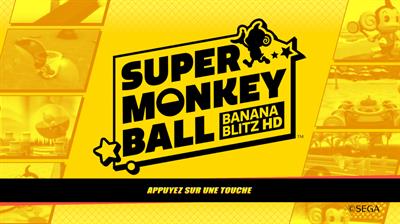 Super Monkey Ball: Banana Blitz HD - Screenshot - Game Title Image