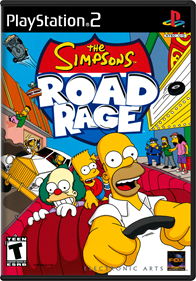 The Simpsons: Road Rage - Box - Front - Reconstructed Image
