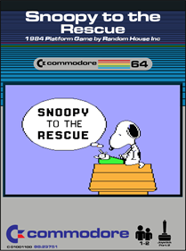 Snoopy to the Rescue - Fanart - Box - Front Image