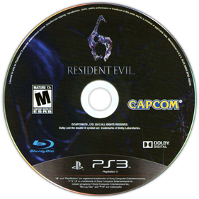 Resident Evil 6 Anthology - Disc Image
