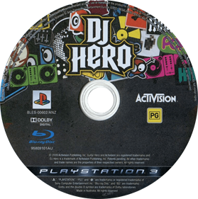 DJ Hero - Disc Image