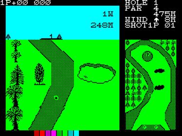Konami's Golf - Screenshot - Gameplay Image