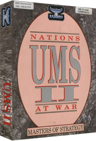 UMS II: Nations at War - Box - 3D Image