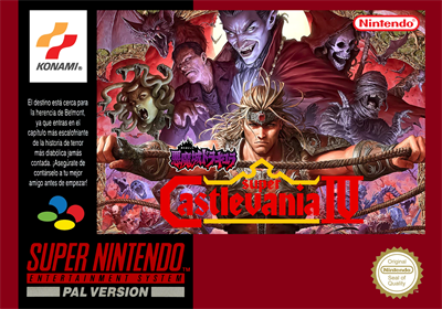 Super Castlevania IV - Fanart - Box - Front Image