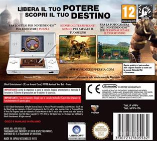 Prince of Persia: The Forgotten Sands - Box - Back Image