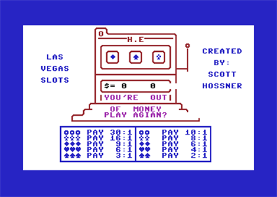 Las Vegas Slots - Screenshot - Game Over Image