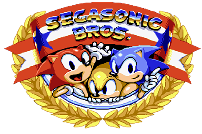 SegaSonic Bros. - Clear Logo Image