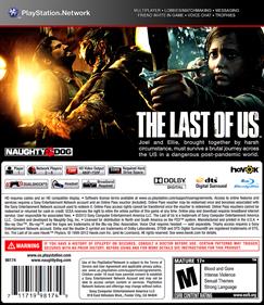 The Last of Us - Box - Back Image