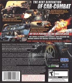 Full Auto 2: Battlelines - Box - Back Image