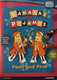 Bananas in Pyjamas: Paint and Print - Box - Front Image