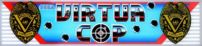 Virtua Cop - Arcade - Marquee Image