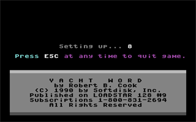Yacht Word - Screenshot - Game Title Image