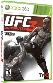 UFC Undisputed 3 - Box - 3D Image
