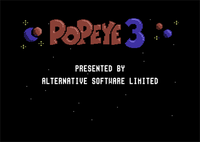 Popeye 3: WrestleCrazy - Screenshot - Game Title Image
