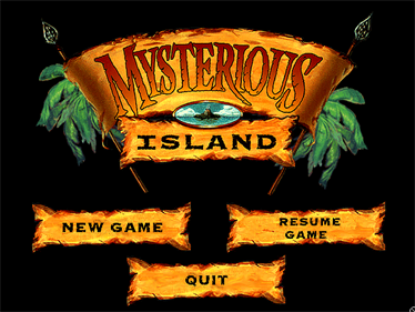 Mysterious Island: A Race Against Time and Hot Lava! - Screenshot - Game Title Image