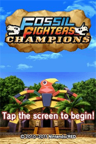 Fossil Fighters: Champions - Screenshot - Game Title Image