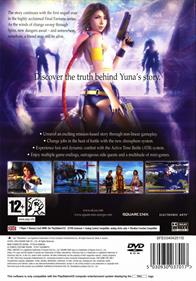 Final Fantasy X-2 - Box - Back Image