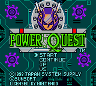 Power Quest - Screenshot - Game Title Image