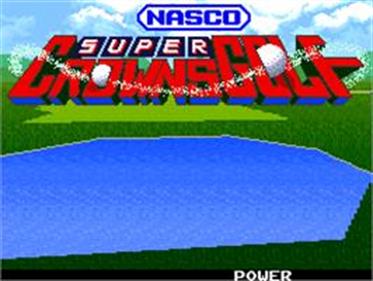 Super Crowns Golf - Screenshot - Game Title Image