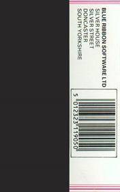 Diamond Mine (Blue Ribbon Software) - Box - Back Image