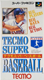 Tecmo Super Baseball - Box - Front Image