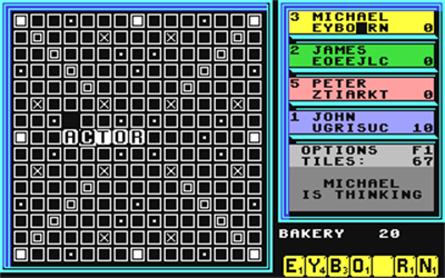 The Computer Edition of Scrabble Brand Crossword Game - Screenshot - Gameplay Image