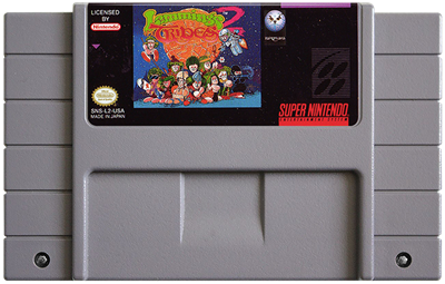 Lemmings 2: The Tribes - Fanart - Cart - Front Image