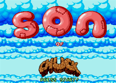 Chuck Rock 2: Son of Chuck - Screenshot - Game Title Image