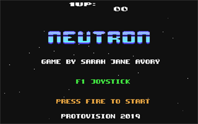 Sarah Jane Avory SHMUP Trilogy - Screenshot - Game Title Image