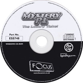 Mystery P.I.: The Lottery Ticket - Disc Image