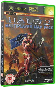Halo 2: Multiplayer Map Pack - Box - 3D Image