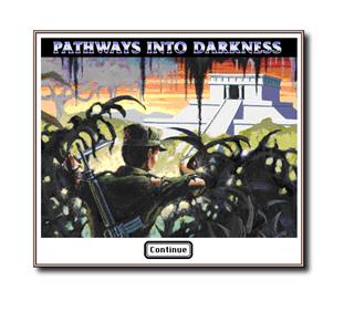 Pathways into Darkness - Screenshot - Game Title Image