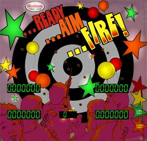 ...Ready ...Aim ...Fire! - Arcade - Marquee Image