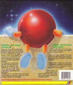 Bumpy's Arcade Fantasy - Box - Back Image