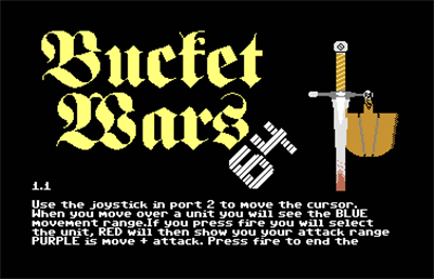 Bucket Wars 64 - Screenshot - Game Title Image