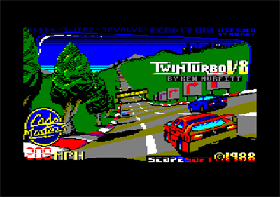 Twin Turbo V8 - Screenshot - Game Title Image