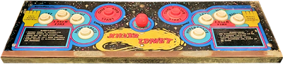 Killer Comet - Arcade - Control Panel Image