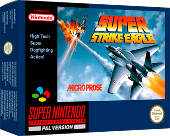Super Strike Eagle - Box - 3D Image