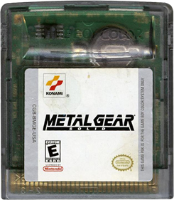 Metal Gear Solid - Cart - Front Image