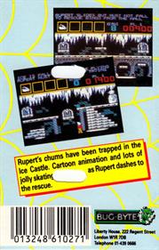 Rupert and the Ice Castle - Box - Back Image