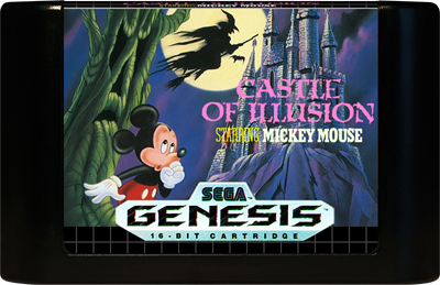 Castle of Illusion Starring Mickey Mouse - Fanart - Cart - Front Image