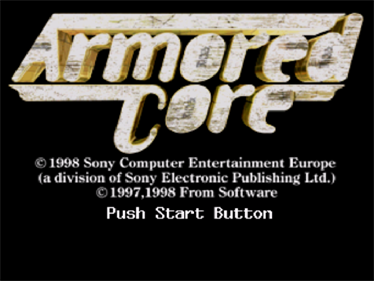 Armored Core - Screenshot - Game Title Image